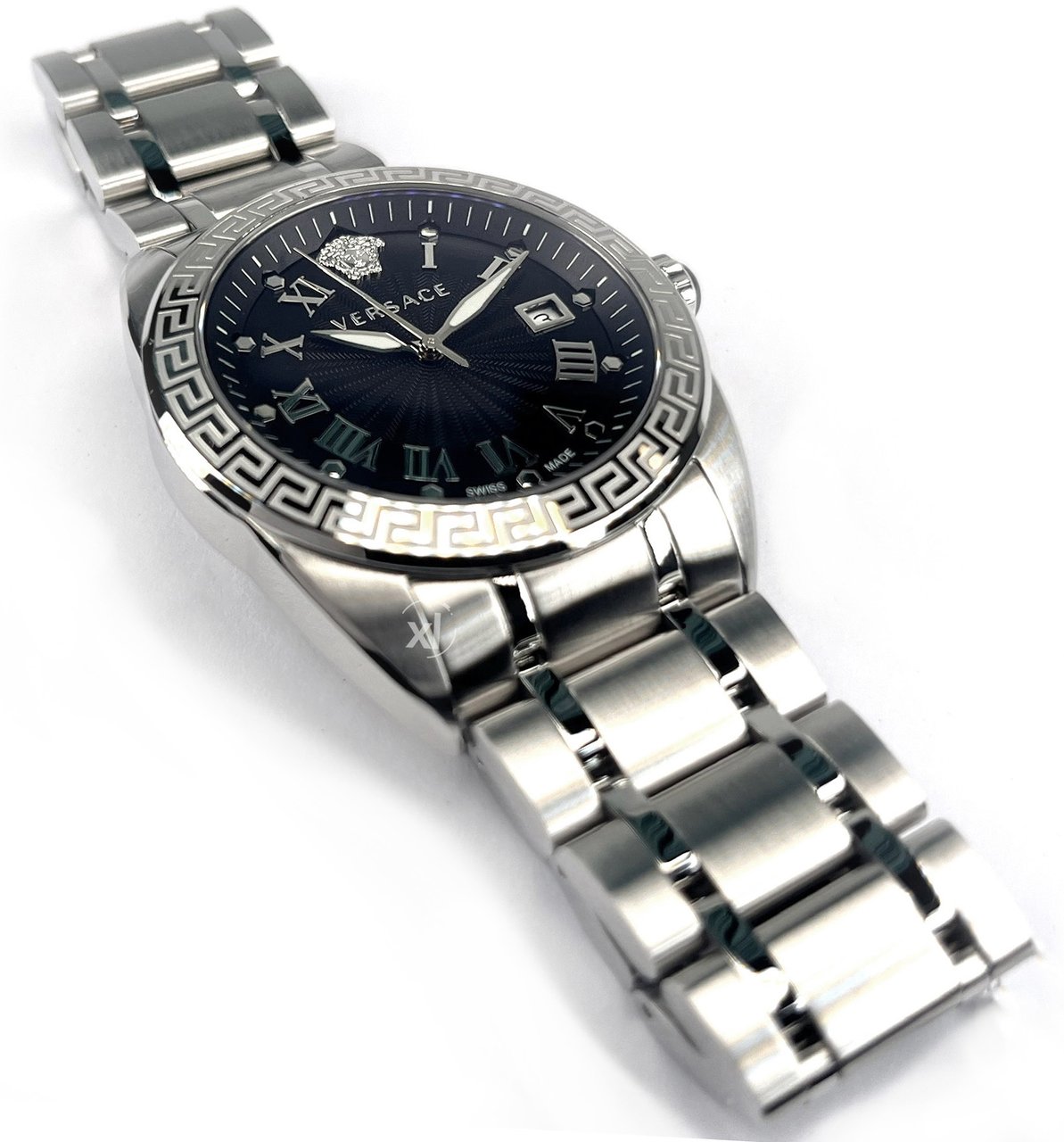 Versace VFE050013 V-Sport II heren horloge Zwart