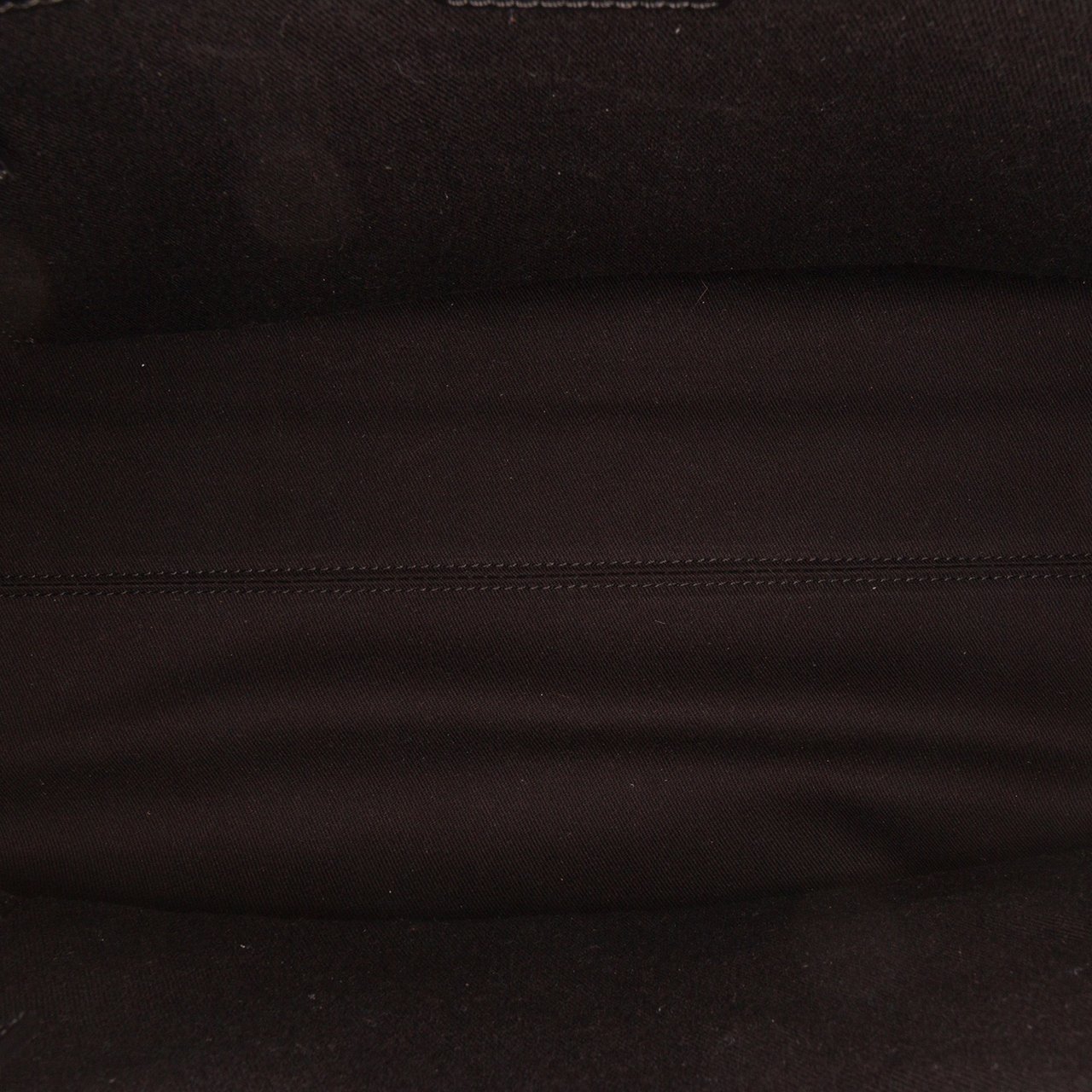 Versace Canvas Logo Print Tote Zwart