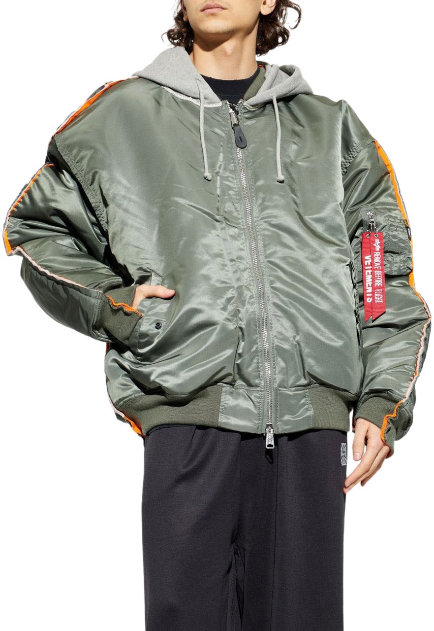Vetements Coats Green Lime