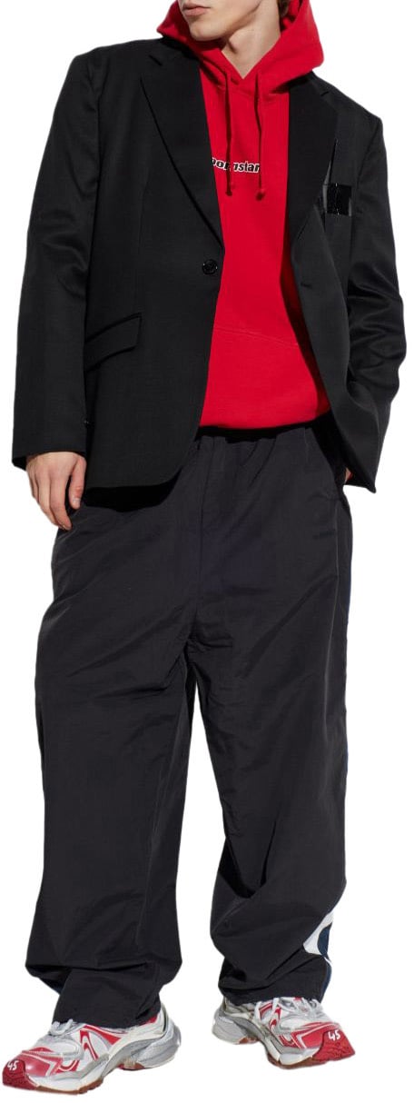 Vetements Trousers Black Zwart