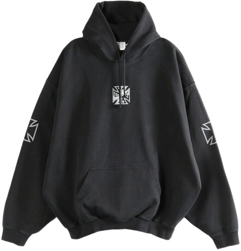 Vetements Sweaters Black Zwart