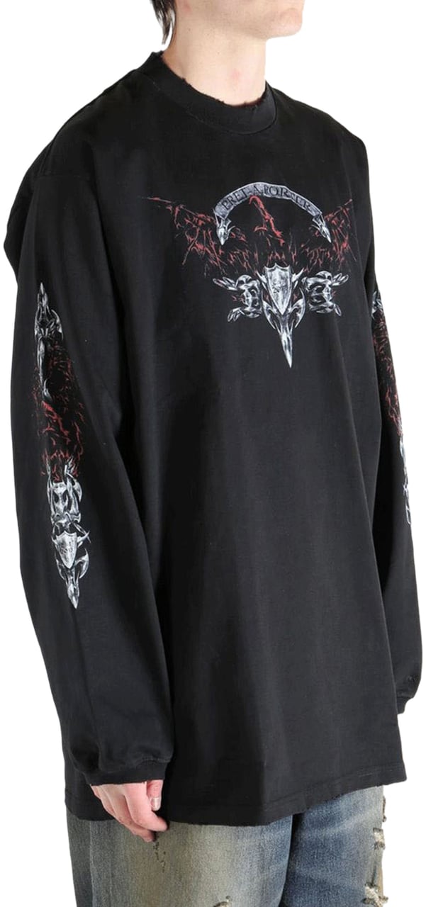 Vetements T-Shirts And Polos Black Zwart