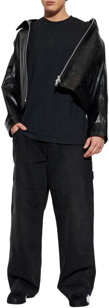 Vetements T-Shirts And Polos Black Zwart