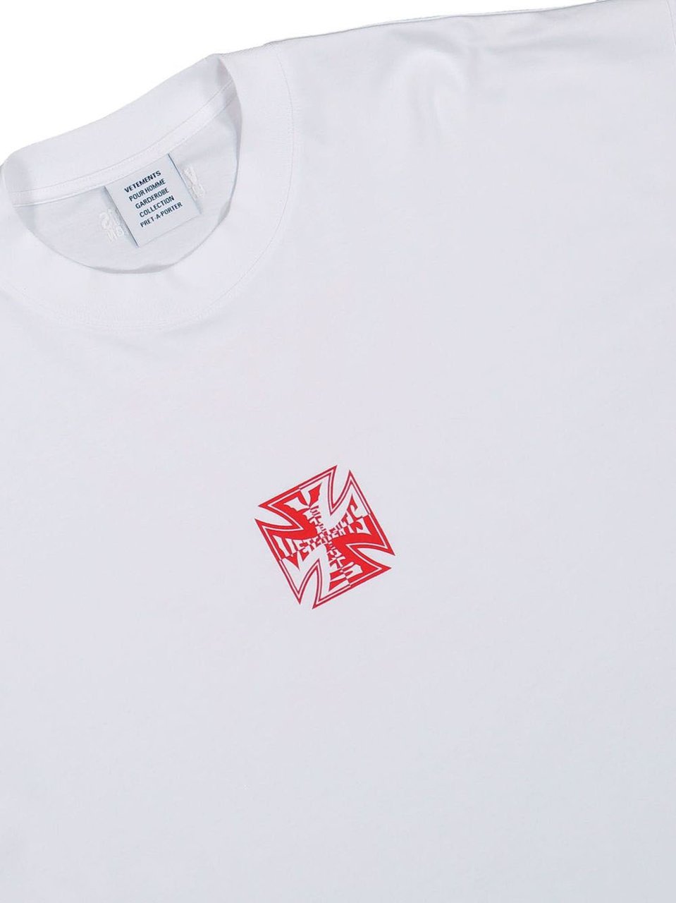 Vetements T-Shirts And Polos White Wit