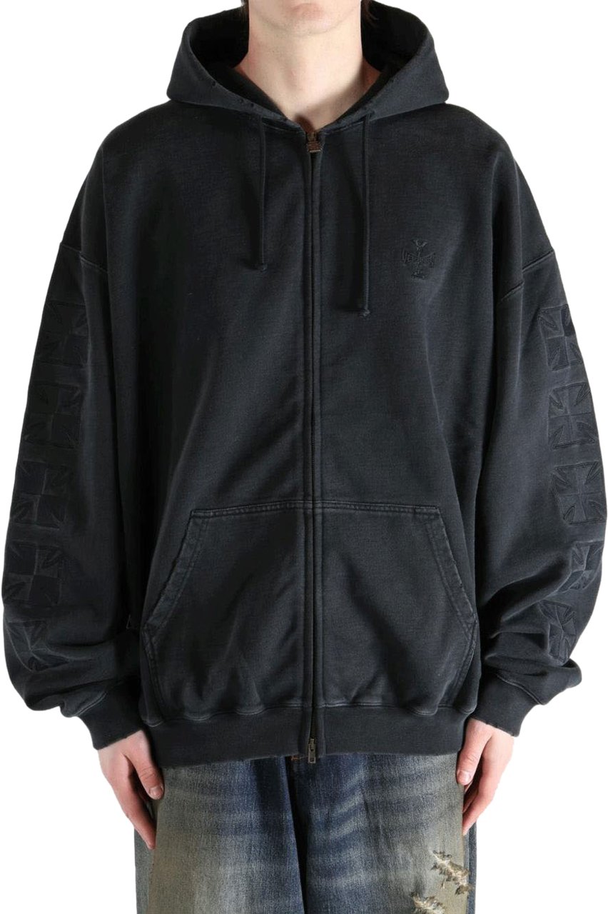 Vetements Sweaters Black Donkergrijs