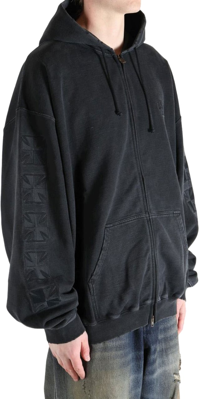 Vetements Sweaters Black Donkergrijs