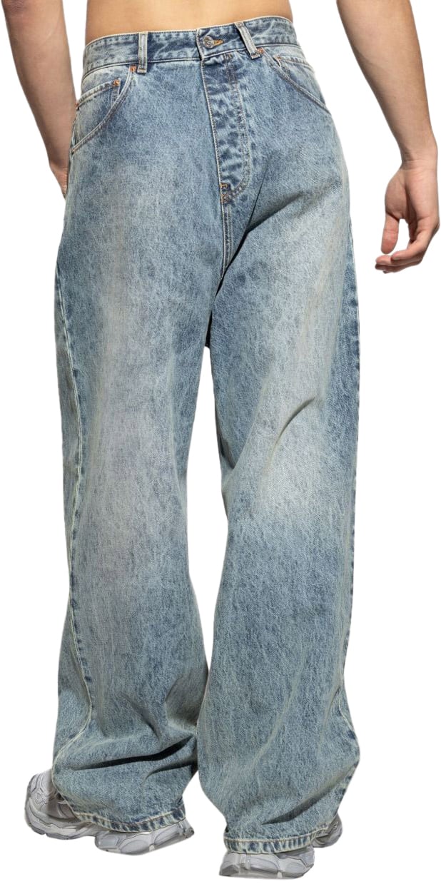 Vetements Jeans Blue Blauw