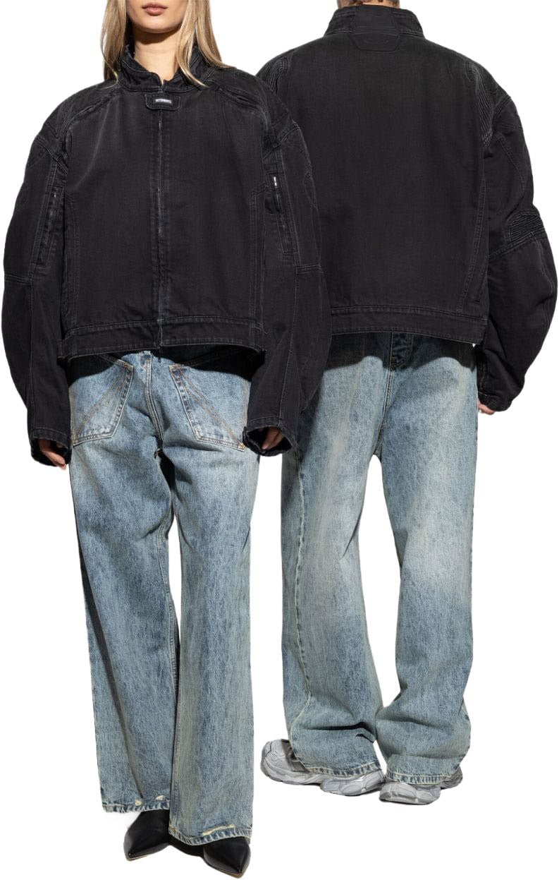 Vetements Jeans Blue Blauw
