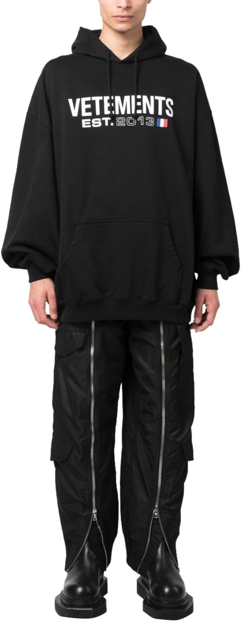 Vetements Sweaters Black Zwart