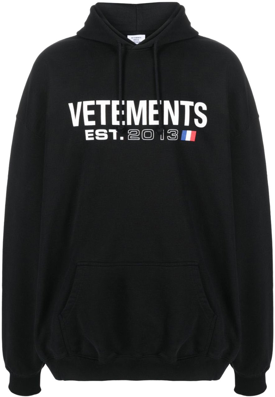 Vetements Sweaters Black Zwart
