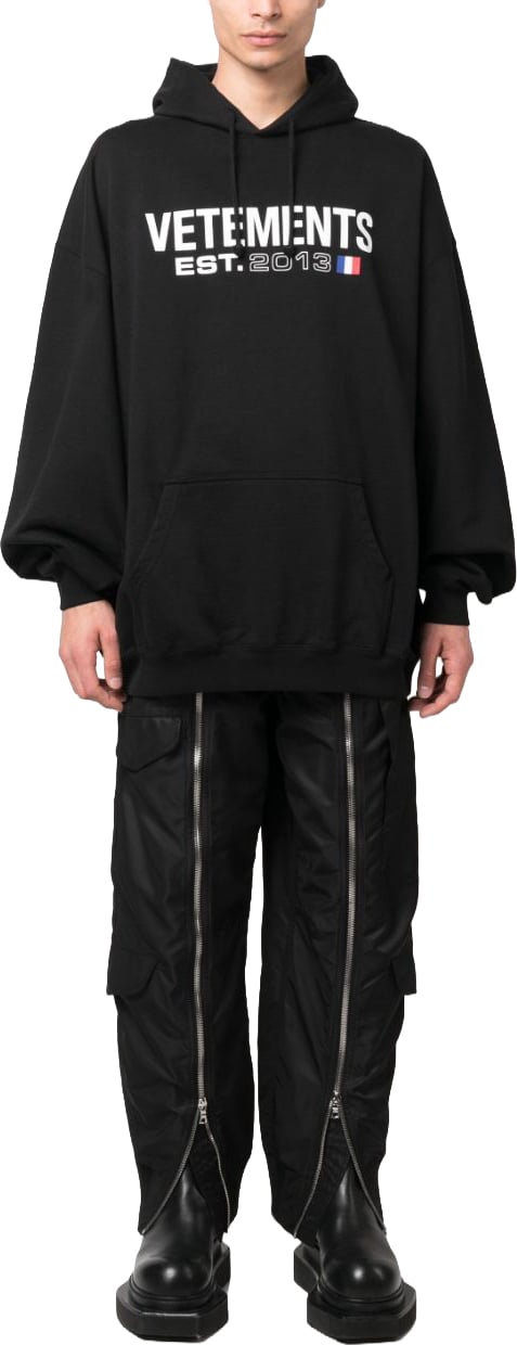 Vetements Sweaters Black Zwart