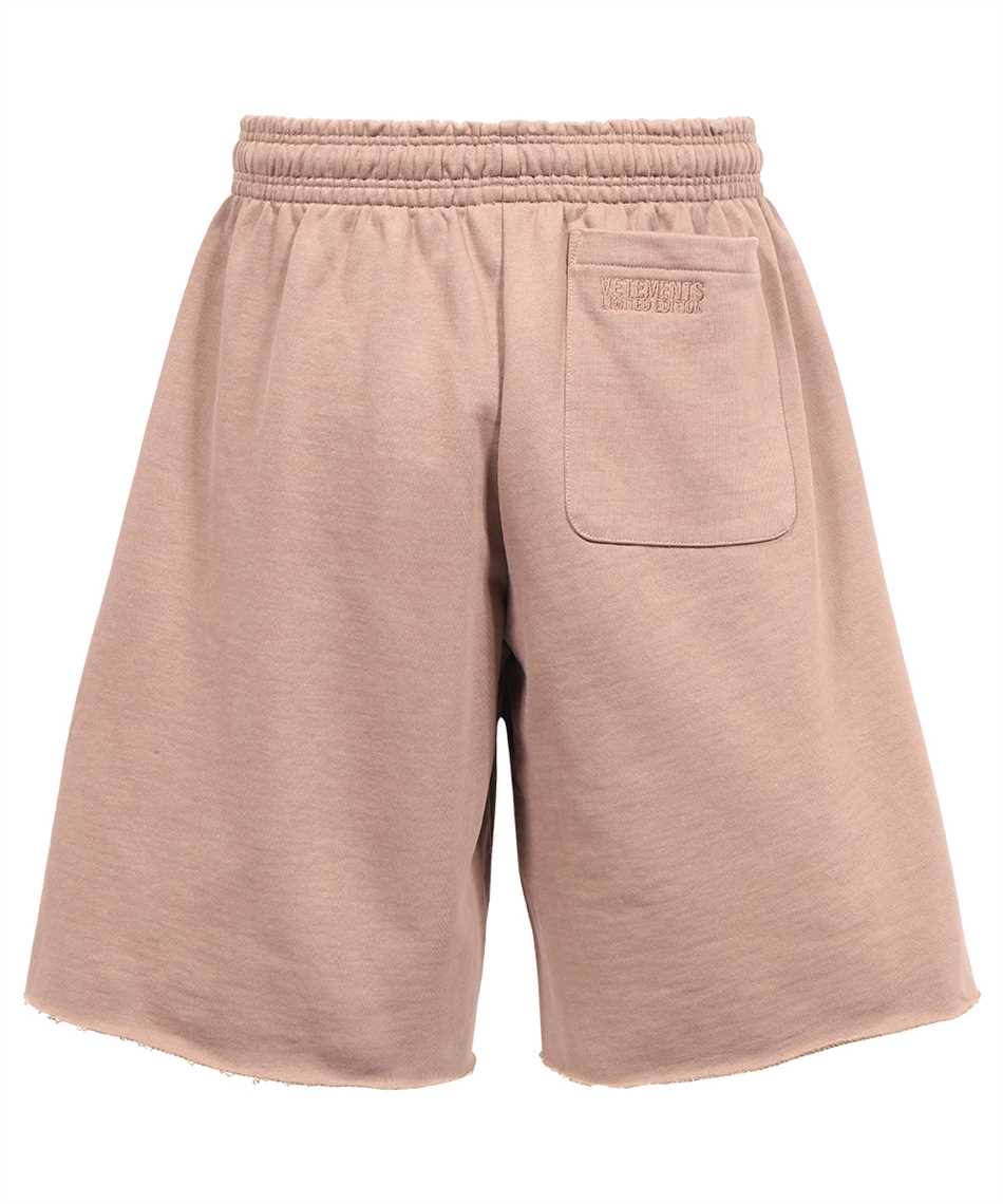 Vetements Cotton bermuda shorts Zwart