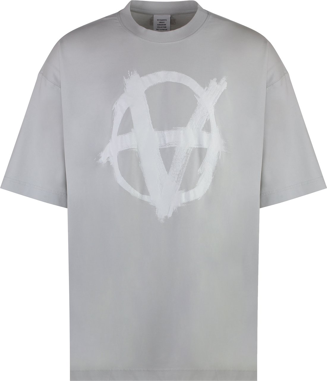 Vetements Reverse Anarchy cotton T-shirt Wit