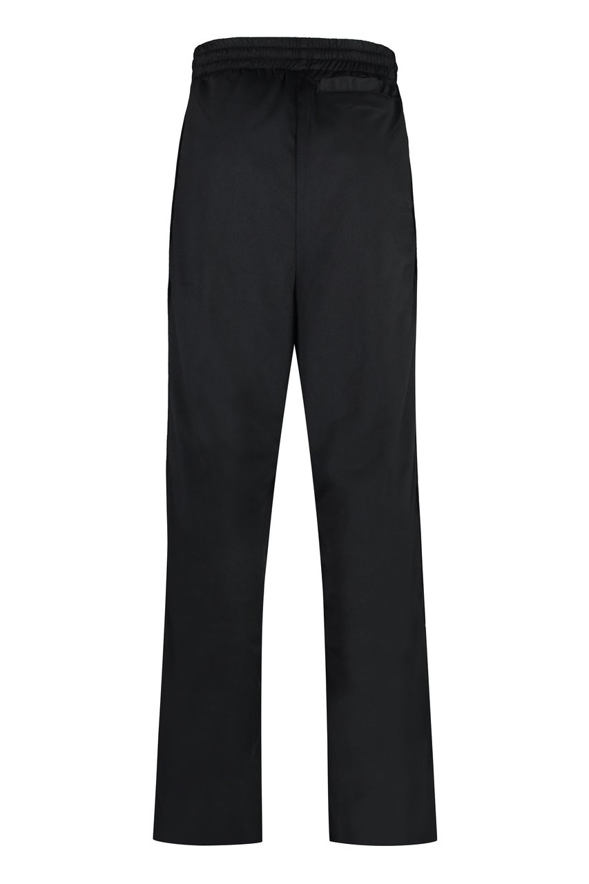 Vetements Techno fabric track pants Zwart