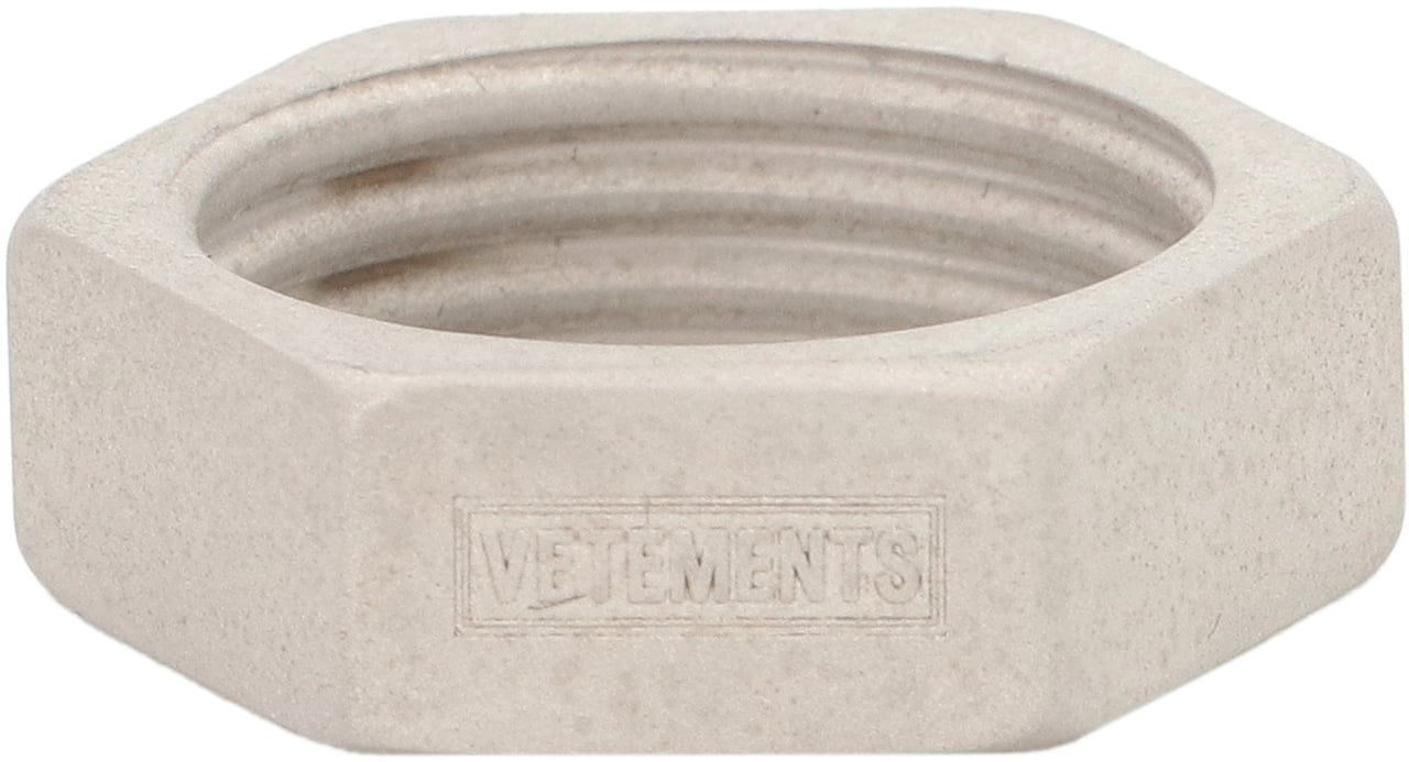 Vetements Nut Brass ring Zilver