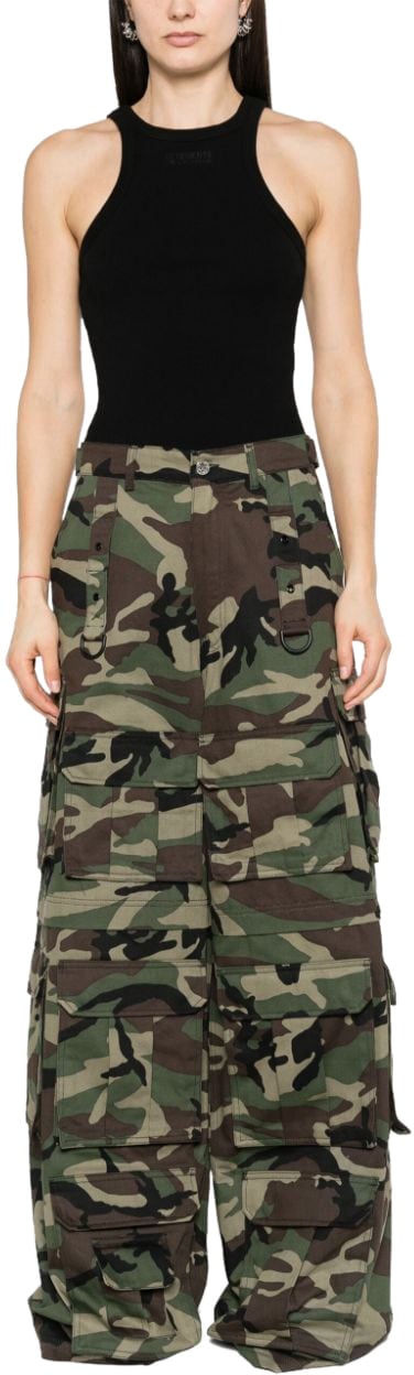 Vetements Top Black Zwart