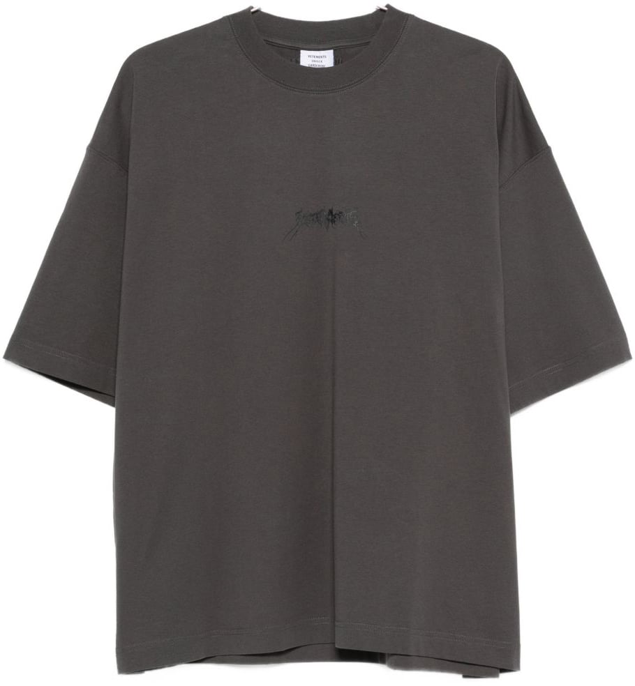 Vetements T-Shirts And Polos Grey Grijs
