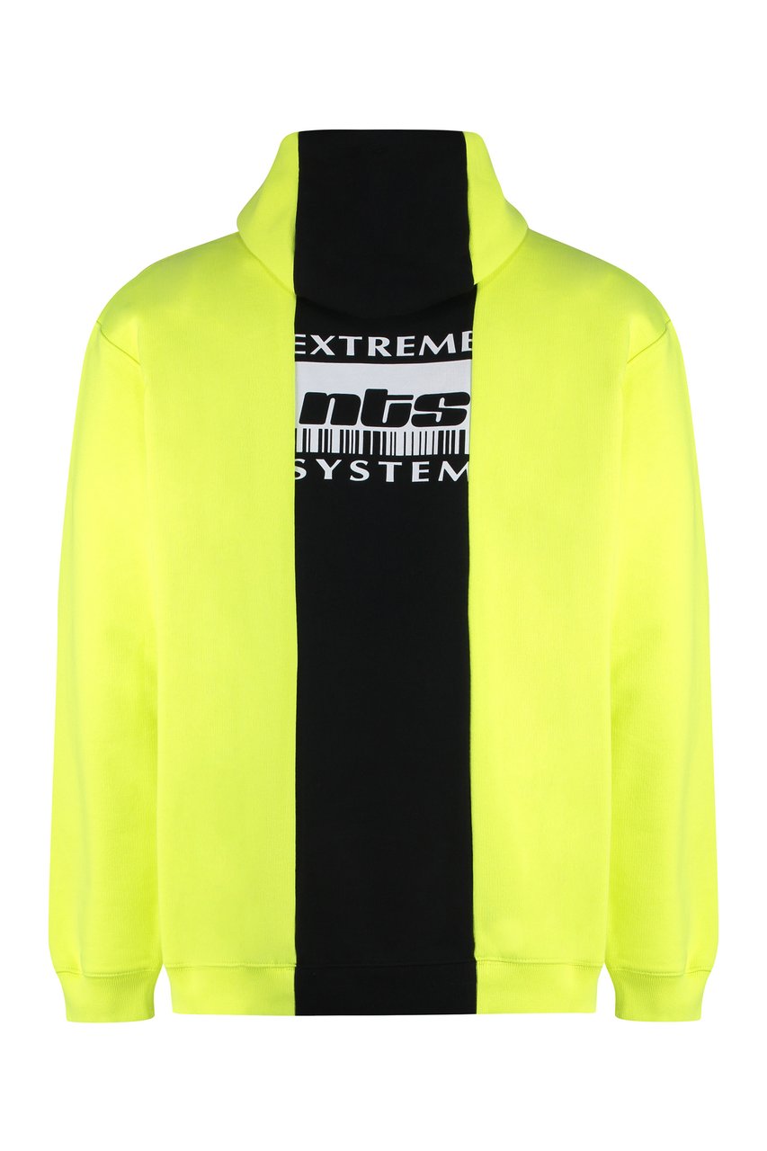 Vetements Cotton hoodie Zwart