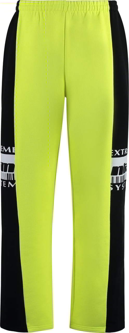 Vetements Cotton track-pants Zwart