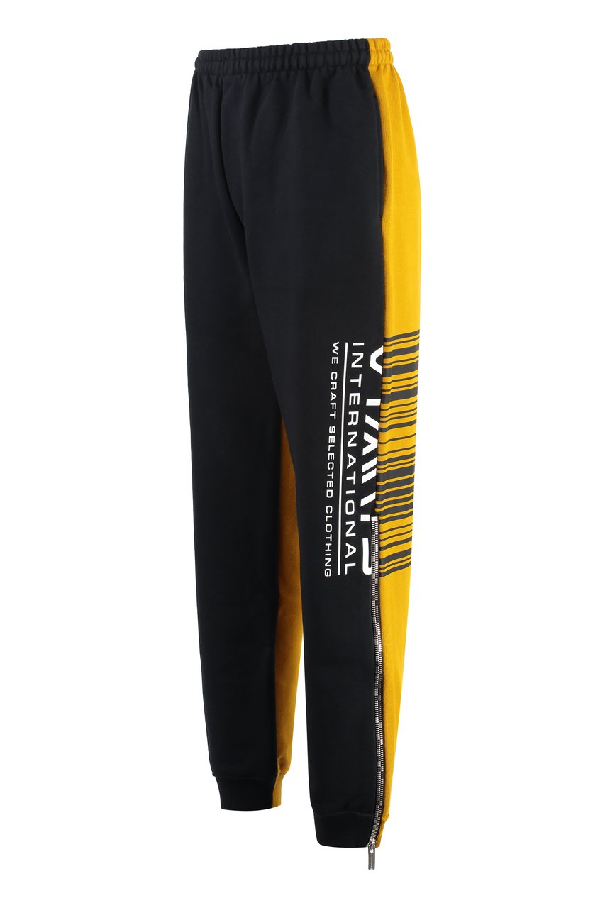 Vetements Cotton track-pants Zwart