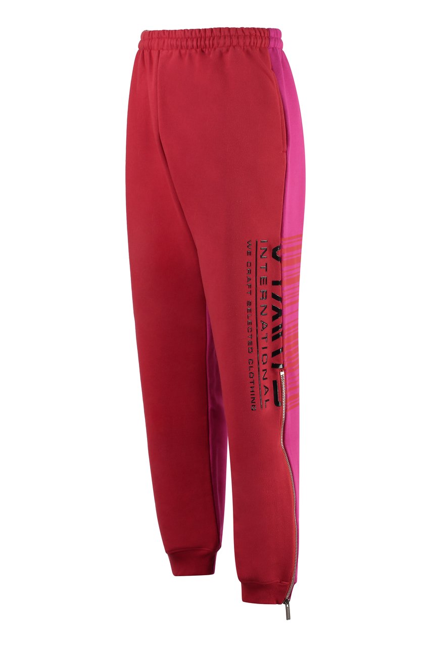 Vetements Cotton track-pants Roze