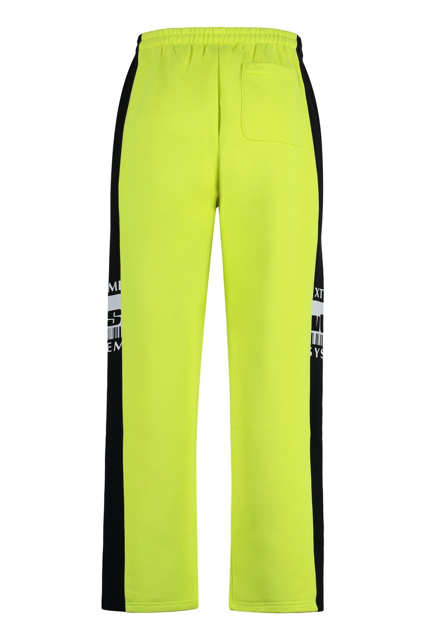 Vetements Cotton track-pants Zwart