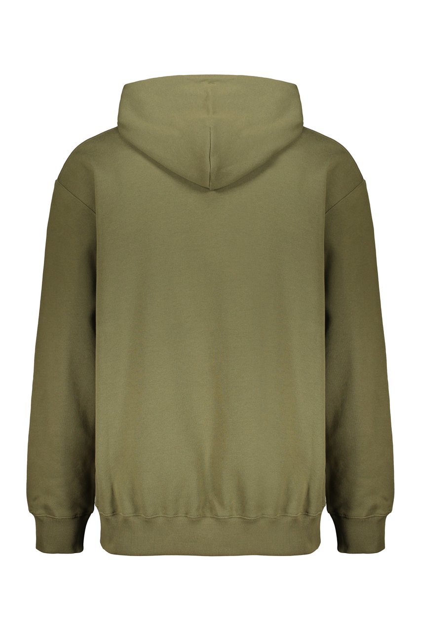 Vetements Cotton hoodie Groen