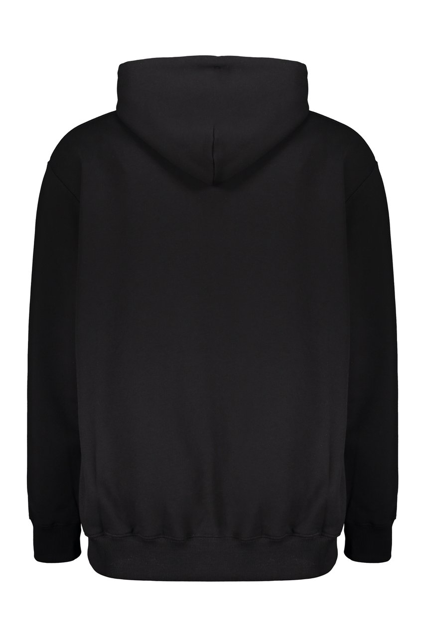 Vetements Cotton hoodie Zwart