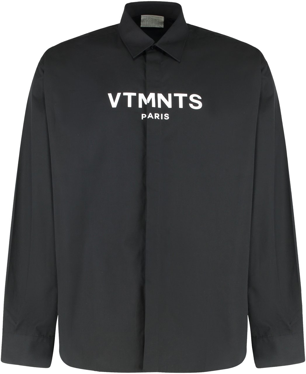 Vetements Cotton shirt Zwart