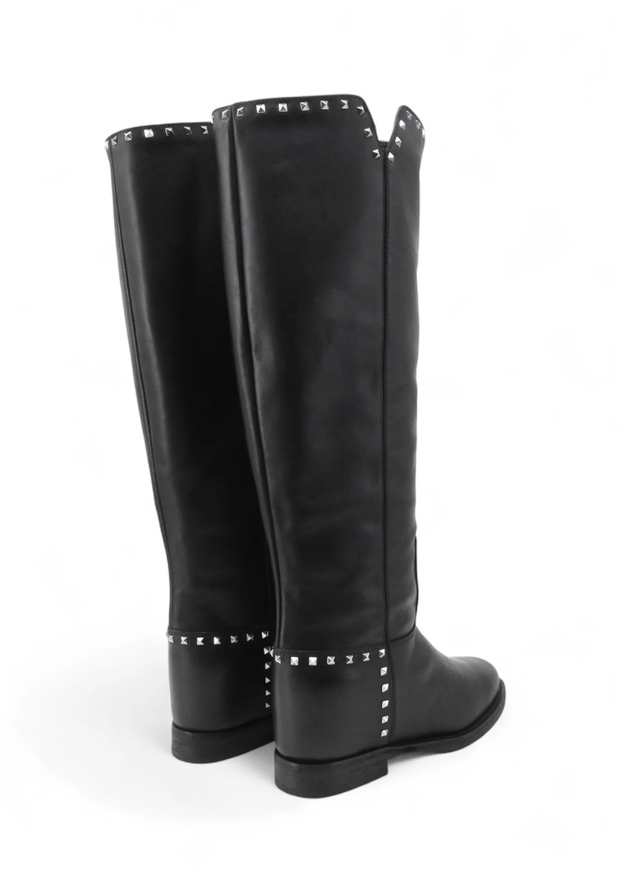 Via Roma 15 Boots Black Zwart