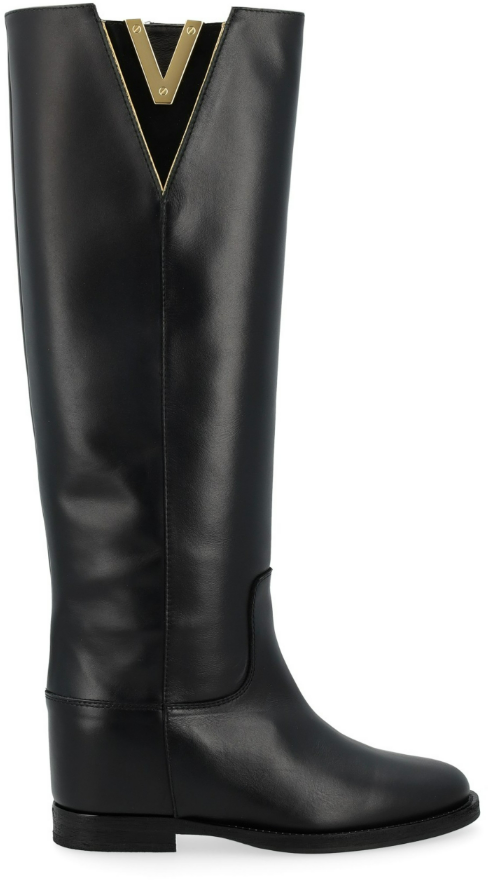 Via Roma 15 Boots Black Zwart