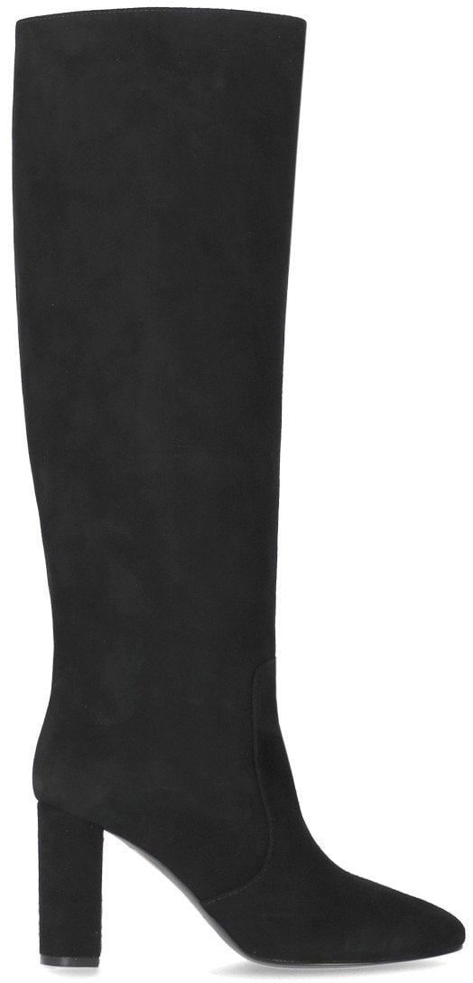 Via Roma 15 VIA ROMA 15 SUÈDE HEELED HIGH BOOT Zwart