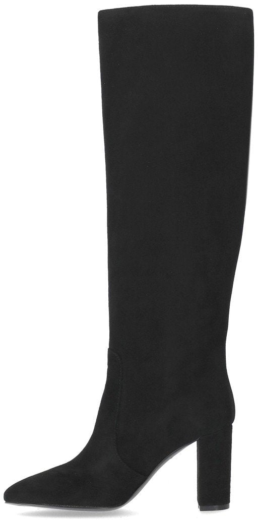 Via Roma 15 VIA ROMA 15 SUÈDE HEELED HIGH BOOT Zwart
