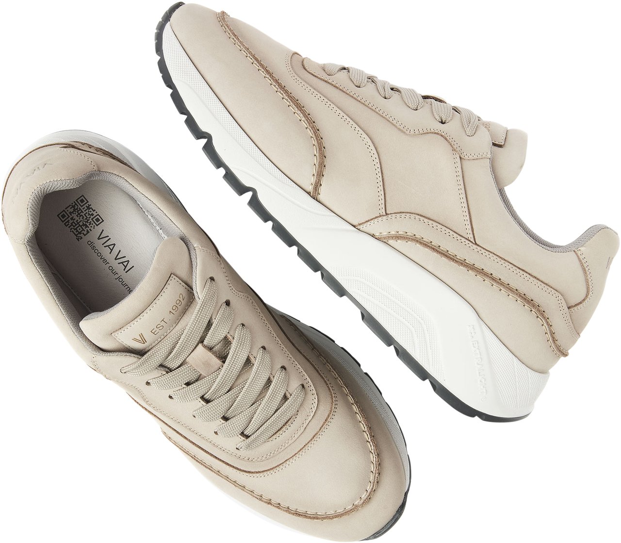 VIA VAI Owen Jimmy Sneakers Beige