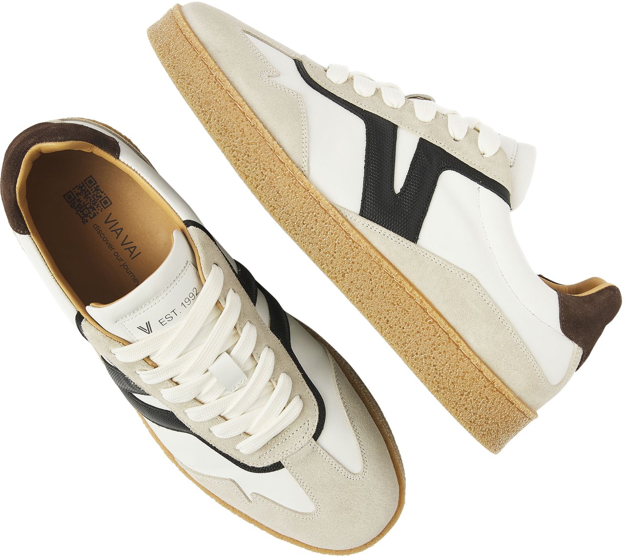 VIA VAI Zane Dexter Sneakers Wit