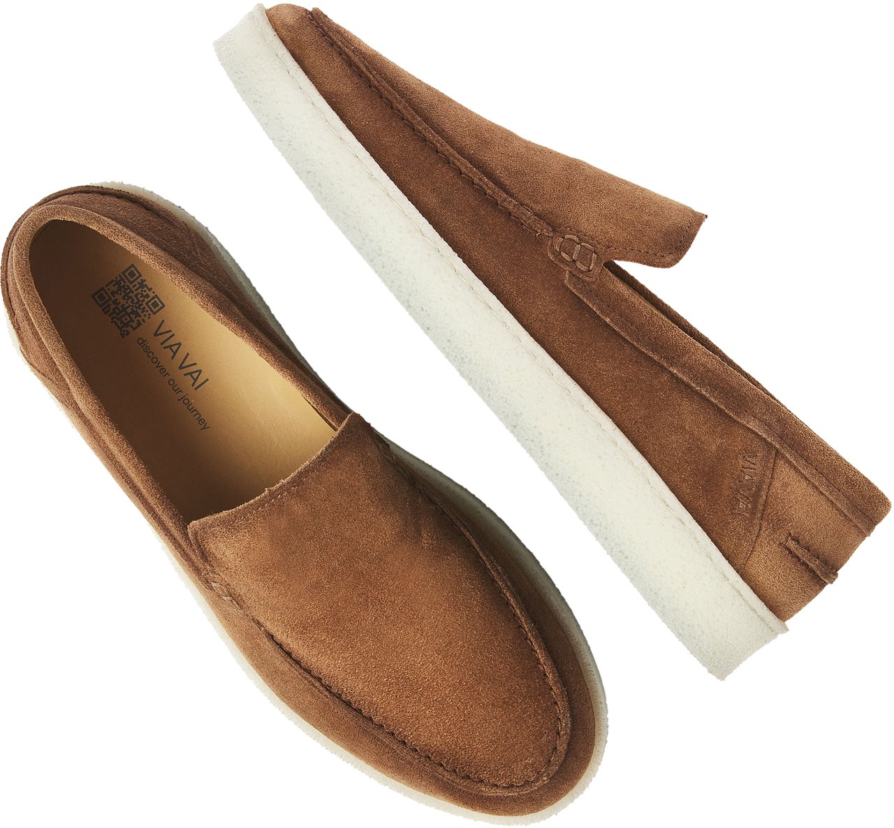 VIA VAI Zane Tyler Loafers Bruin