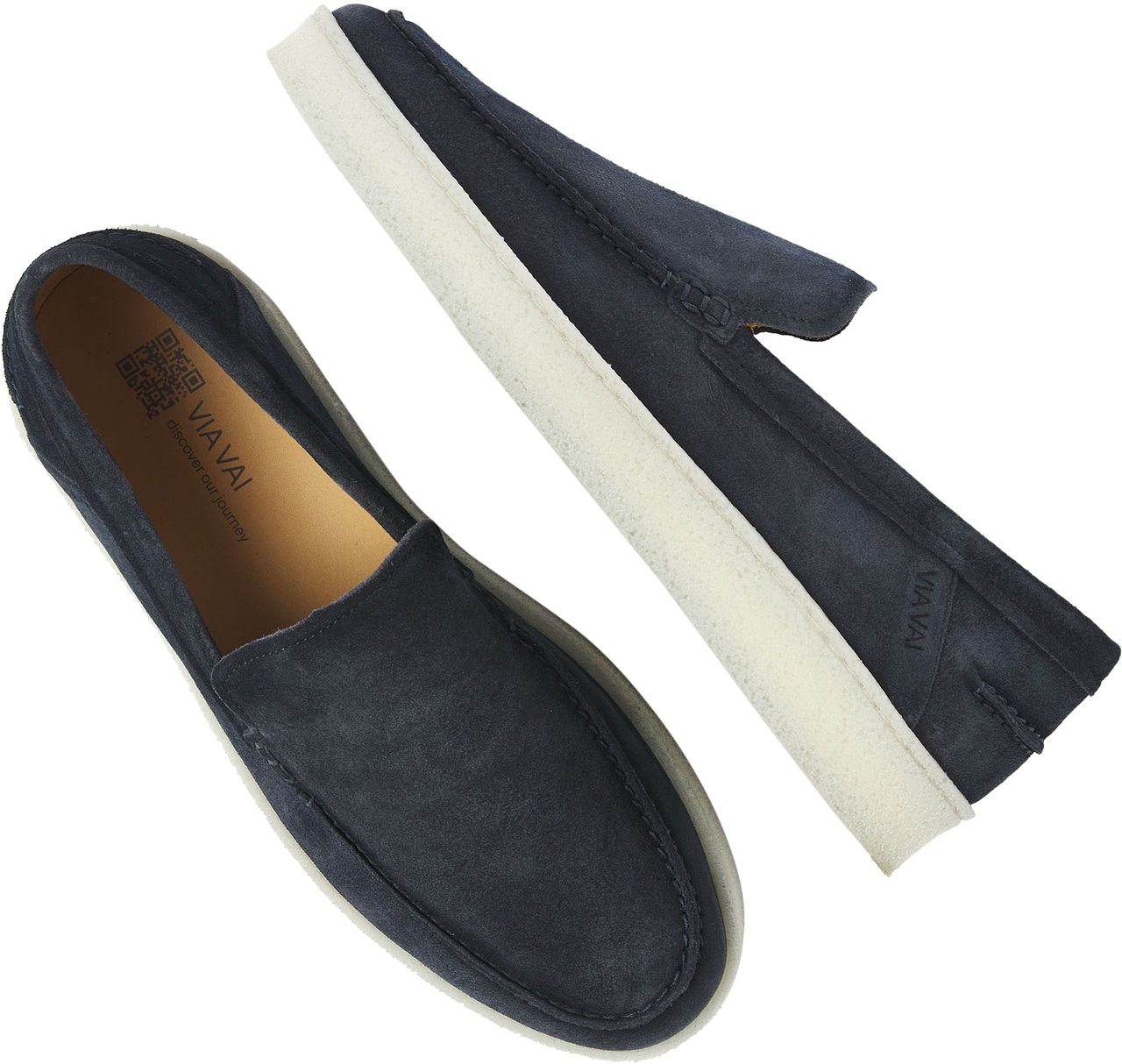 VIA VAI Zane Tyler Loafers Blauw