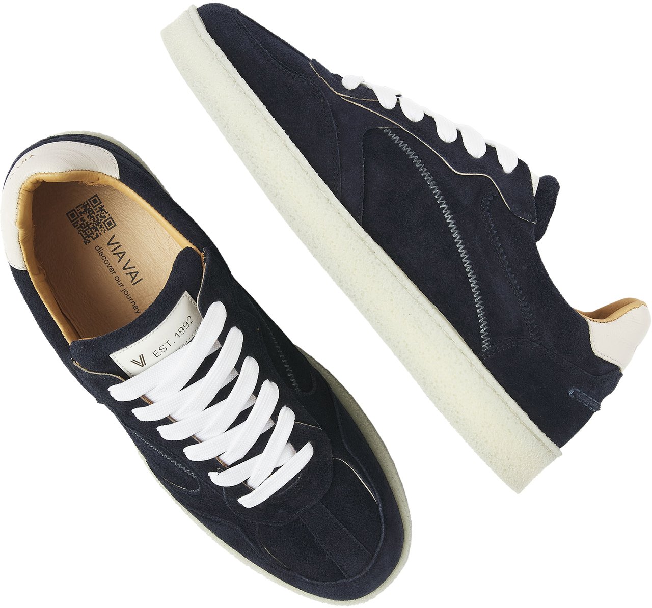 VIA VAI Zane Ethan Sneakers Blauw