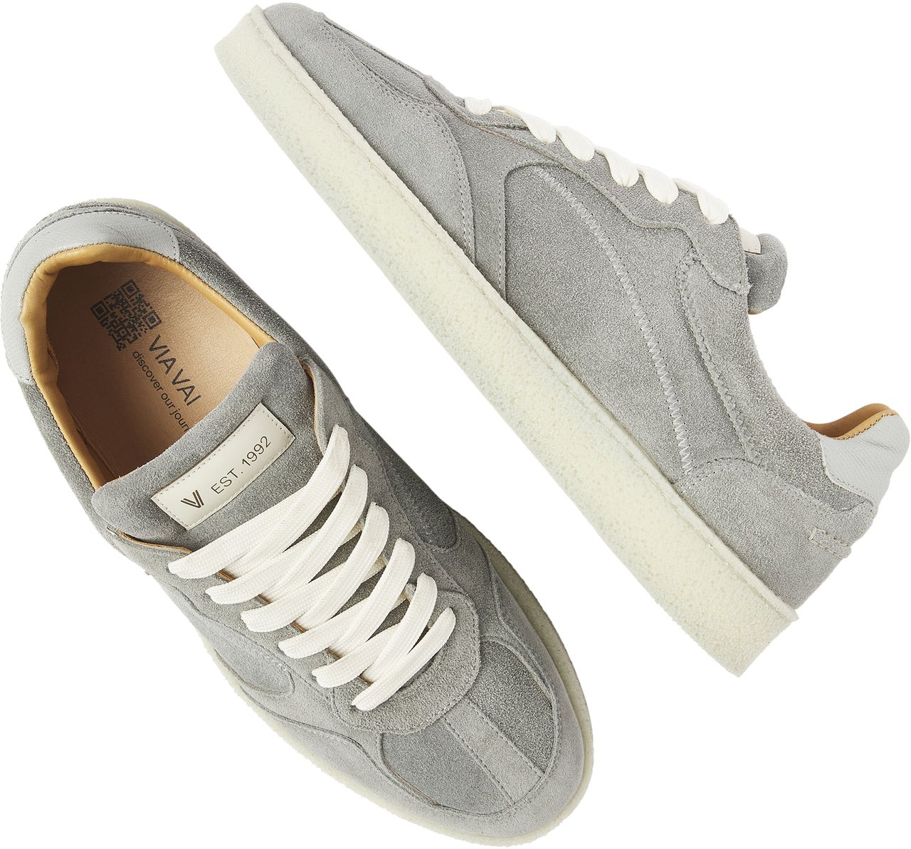 VIA VAI Zane Ethan Sneakers Grijs