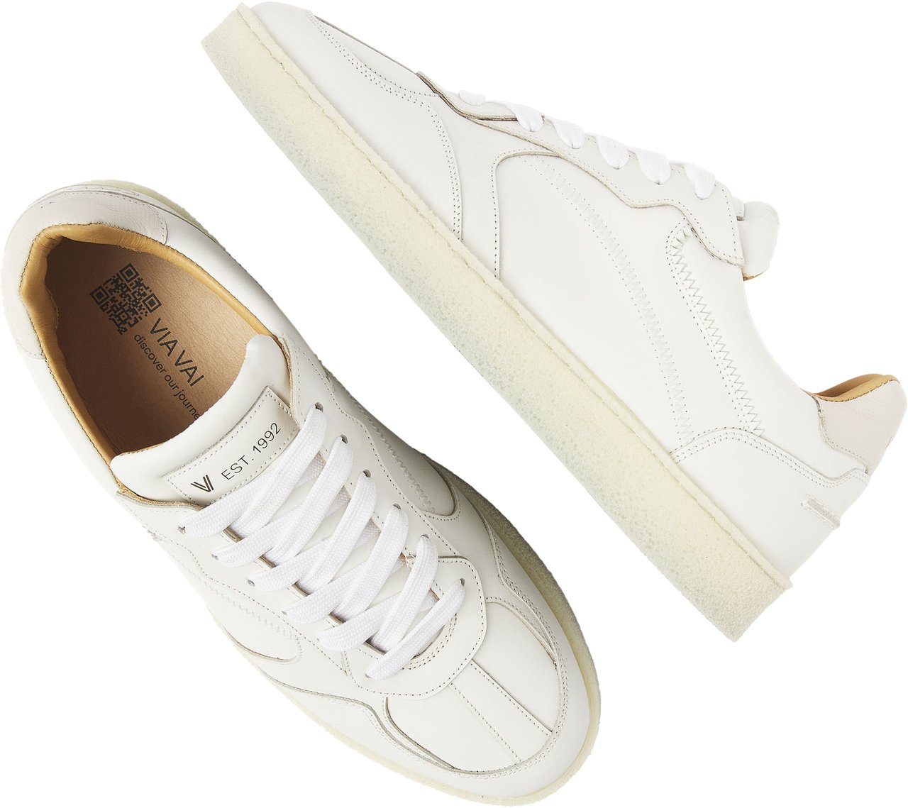 VIA VAI Zane Ethan Sneakers Wit