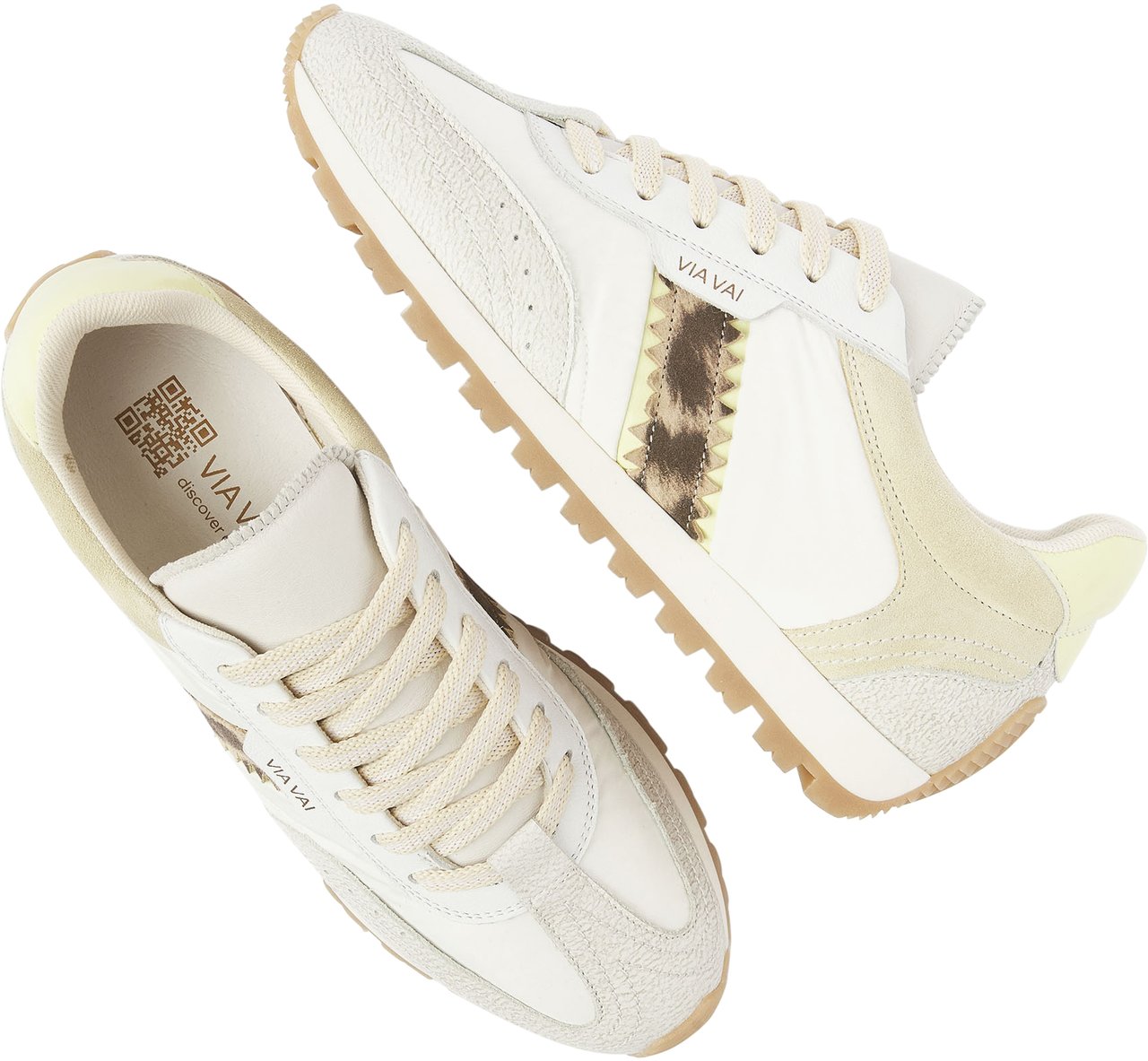 VIA VAI Sneaker White Wit