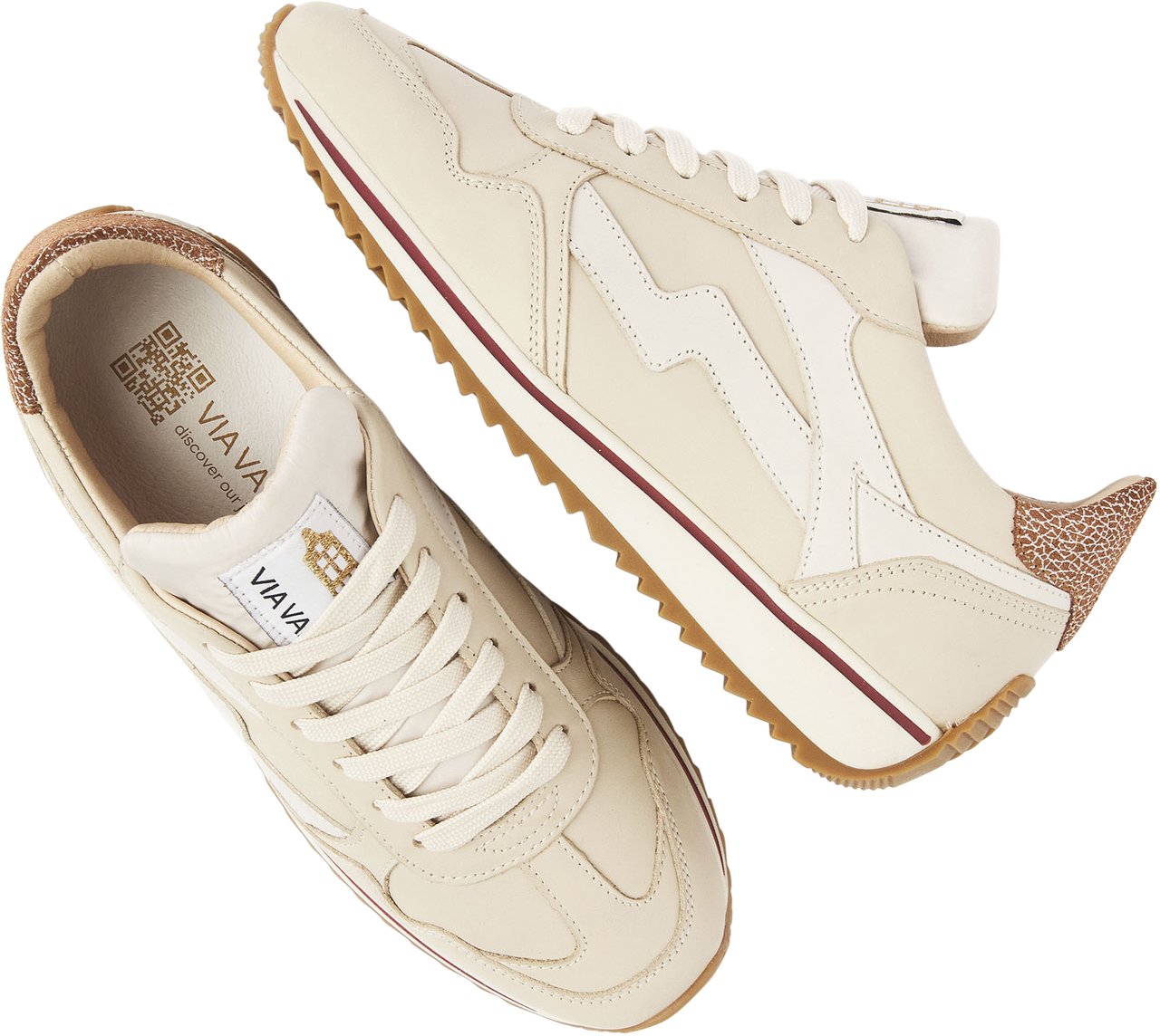 VIA VAI Sneaker Beige Beige