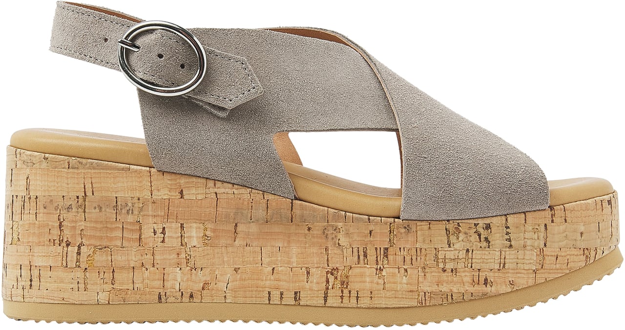 VIA VAI Sissel Raise Sandalen Grijs