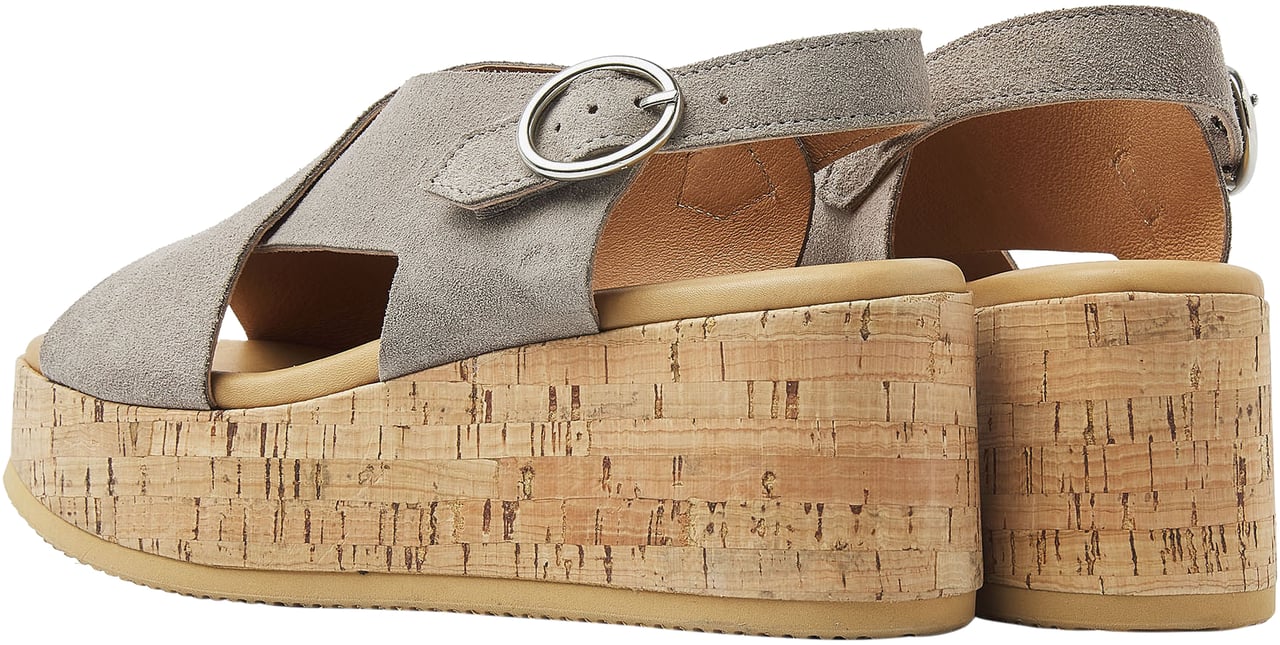 VIA VAI Sissel Raise Sandalen Grijs