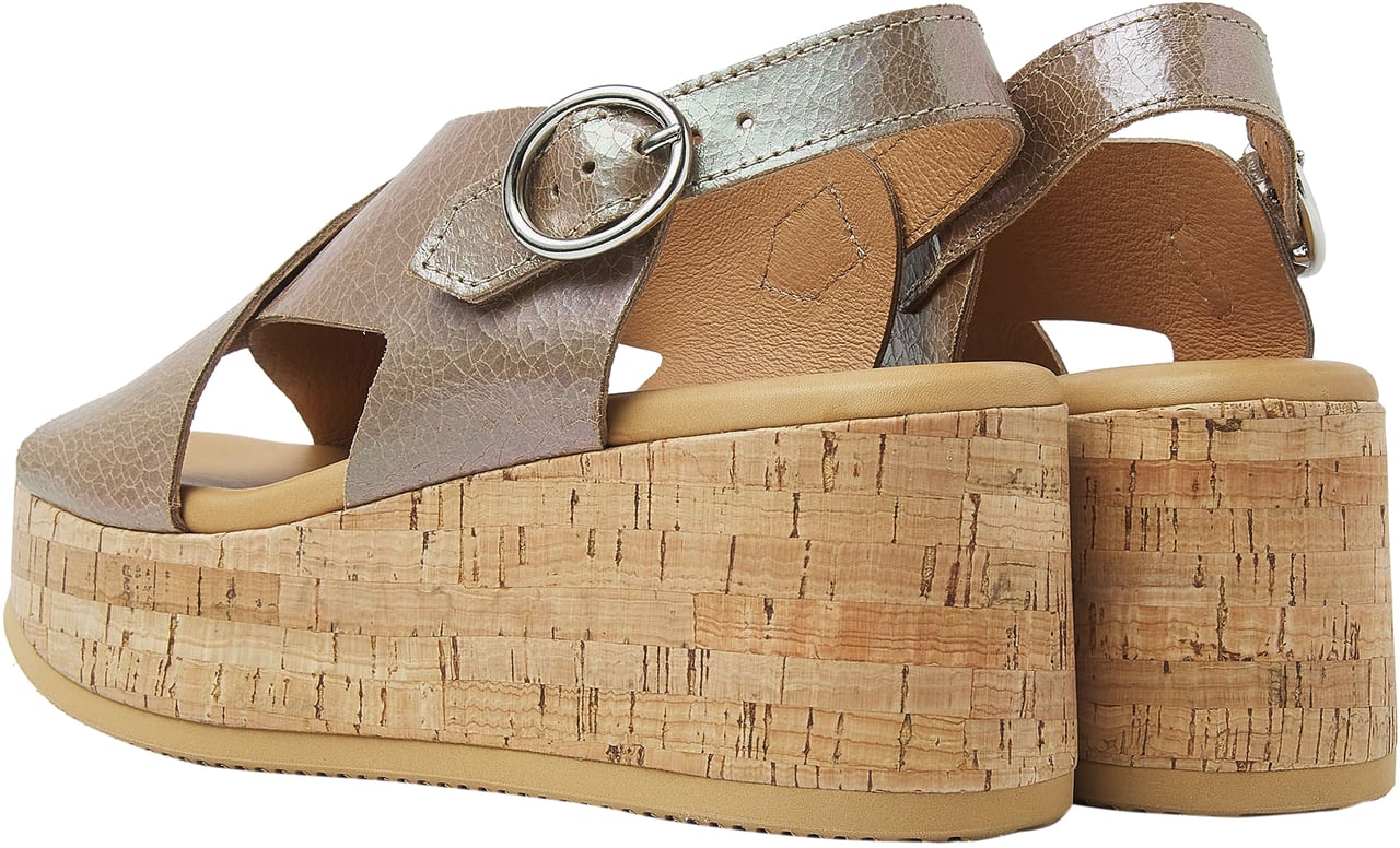 VIA VAI Sissel Raise Sandalen Metallic