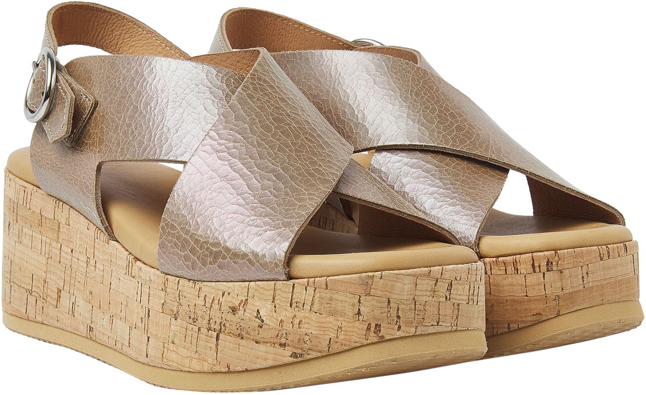 VIA VAI Sissel Raise Sandalen Metallic