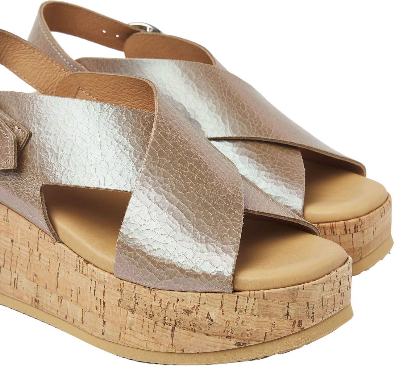 VIA VAI Sissel Raise Sandalen Metallic
