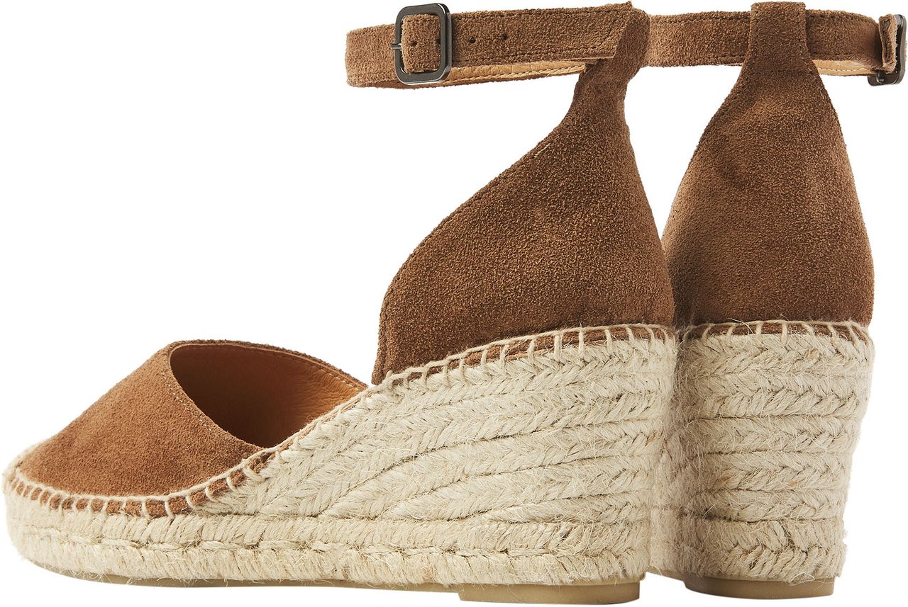 VIA VAI Flora Braid Espadrilles Bruin