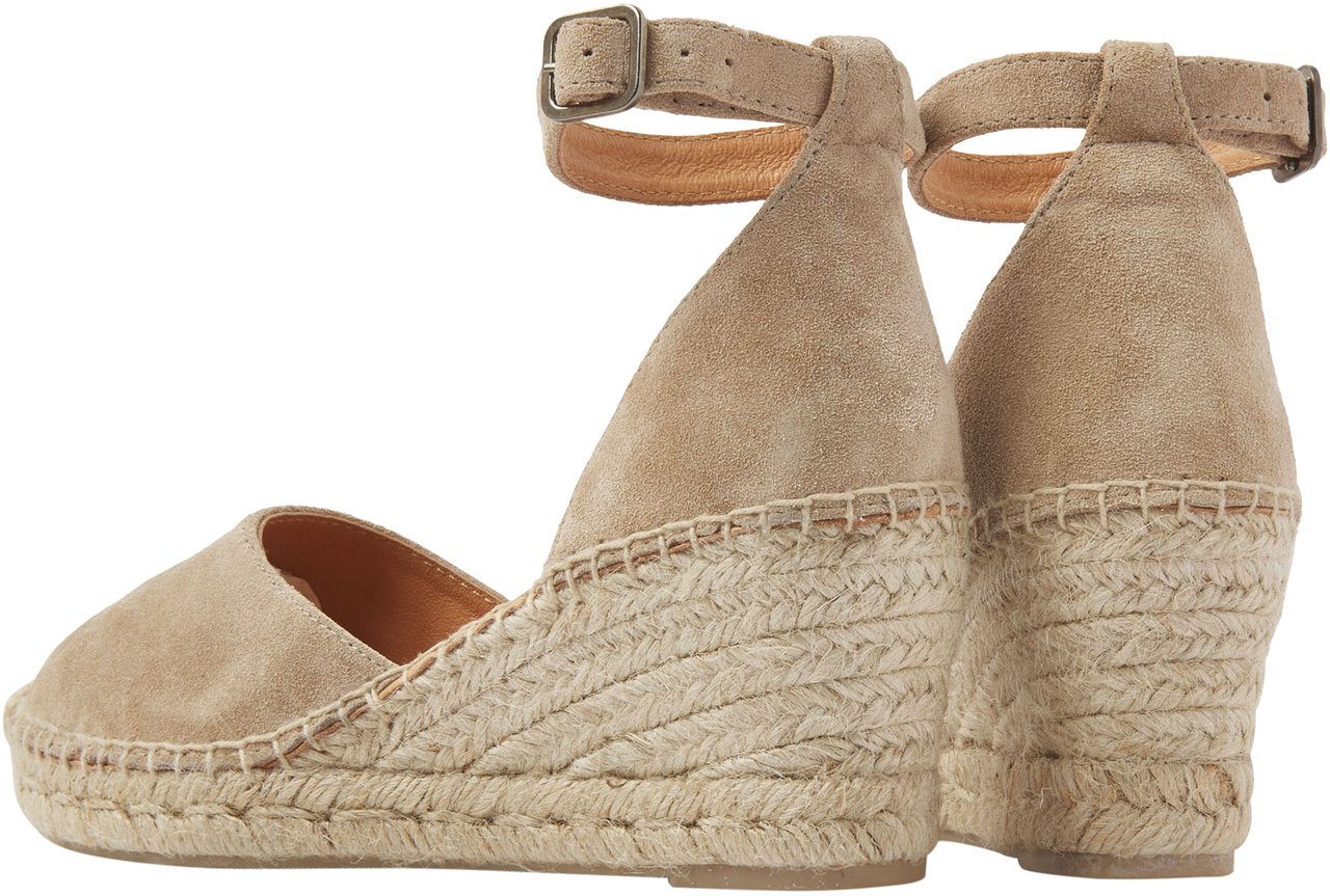 VIA VAI Flora Braid Espadrilles Beige