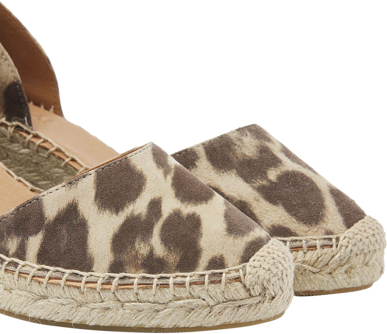 VIA VAI Flora Braid Espadrilles Dierenprint